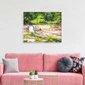 St. Croix Waterfall Canvas Afdruk (Insitu (Woonkamer))