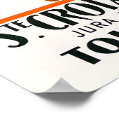 St. Croix Zwitserland Skiing Poster (Hoek)