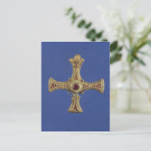 St. Cuthbert's Cross Briefkaart (Staand voorkant)