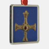 St. Cuthbert's Cross Metalen Ornament (Rechts)