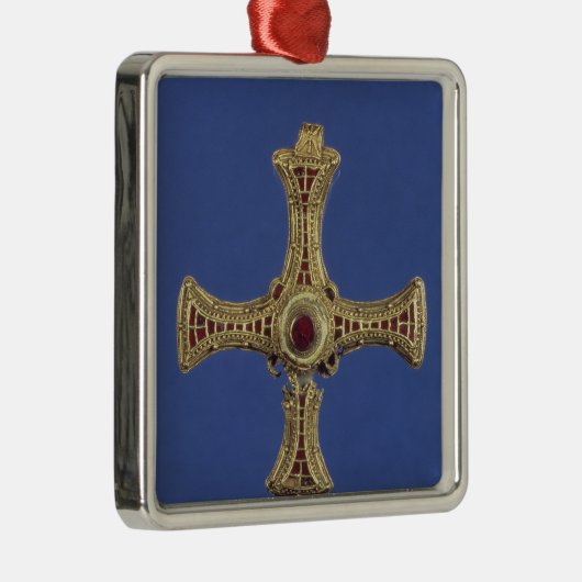 St. Cuthbert's Cross Metalen Ornament (Rechts)