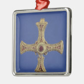 St. Cuthbert's Cross Metalen Ornament (Links)