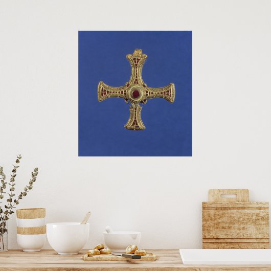 St. Cuthbert's Cross Poster (Keuken)