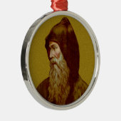 St. Cyril de Monk (M 002) Metalen Ornament (Rechts)