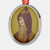St. Cyril de Monk (M 002) Metalen Ornament (Links)
