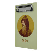 St. Cyril de Monk (M 002) Mini Klembord (Angled2)