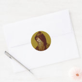 St. Cyril de Monk (M 002) Ronde Sticker (Envelop)