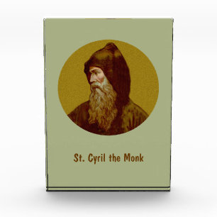 St. Cyril de Monk (M 002) Verticaal Fotoblokken