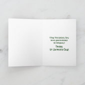 ST. DAG PATRICK - CELTIC CROSS KAART (Binnen)