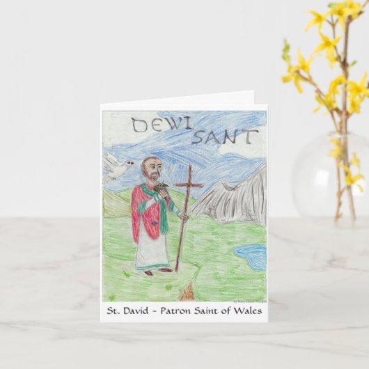 St David de Kaart 3de Pl van de Dag. WSCO (Gele Bloem)