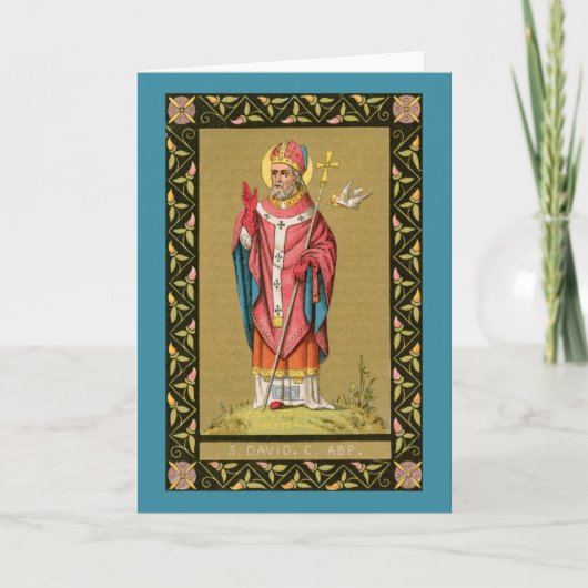 St. David of Wales (P 001) Kaart (Voorkant)