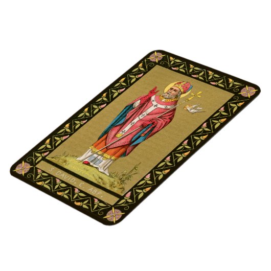 St. David of Wales (P 001) Magneet (Linkerzijde)