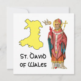 St. David of Wales (P 001) met overzicht Map