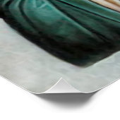 St. David van Wales Orthodox Christelijk Icoon Perfect Poster (Hoek)