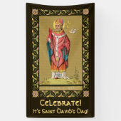 St. David van Wales (P 001) Banner 1 (Verticaal)
