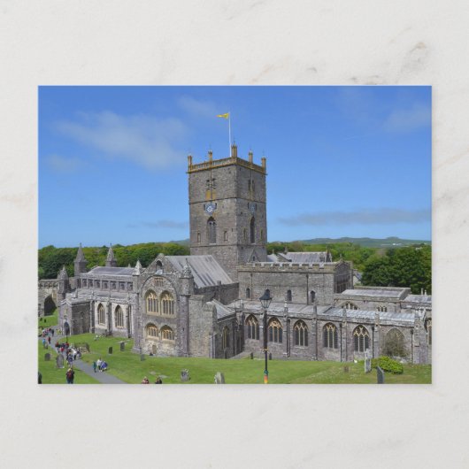 St David's Cathedral Briefkaart (Voorkant)