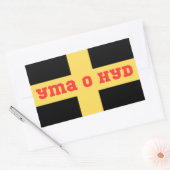 St Davids Cymru Yma O Hyd Rechthoekige Sticker (Envelop)