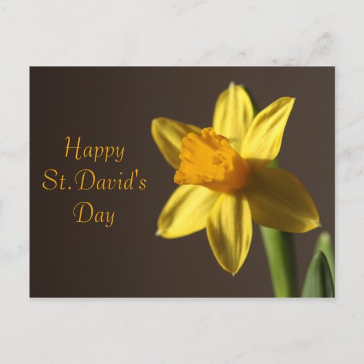 St.David's Day Briefkaart (Voorkant)
