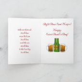 St. David's Day Groet Kaart (Binnen)