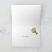 St David's Day Wenskaart: van ons allemaal Kaart (Binnen)