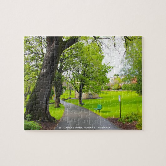 St.David's Park Hobart Tasmania Australië Legpuzzel (Horizontaal)