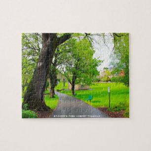 St.David's Park Hobart Tasmanië Australië Legpuzzel
