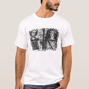 St. Denis geeft het oriflamme aan knight Clement T-shirt