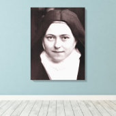 ST DEZE VAN LISIEUX CANVAS AFDRUK (Insitu (Houten vloer))