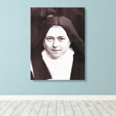 ST DEZE VAN LISIEUX CANVAS AFDRUK (Insitu (Houten vloer))