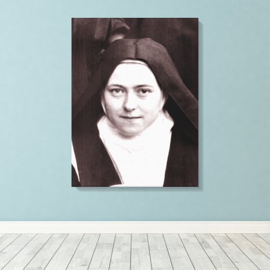 ST DEZE VAN LISIEUX CANVAS AFDRUK (Insitu (Houten vloer))
