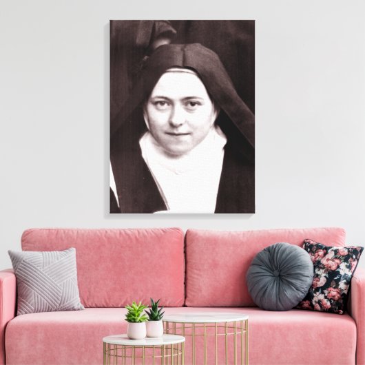 ST DEZE VAN LISIEUX CANVAS AFDRUK (Insitu (Woonkamer))