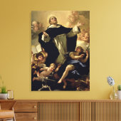 St. Dominic, 1170-1221 Canvas Afdruk (Insitu (Woonkamer))