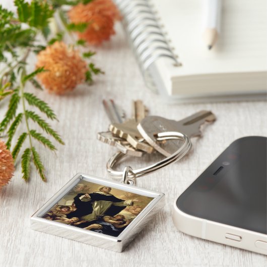 St. Dominic, 1170-1221 Sleutelhanger (Zijkant)