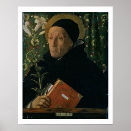 St. Dominic, 1515 (olie op doek) Poster (Voorkant)