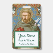 St. Dominic de Guzman (BK 011) Badge (Achterkant)