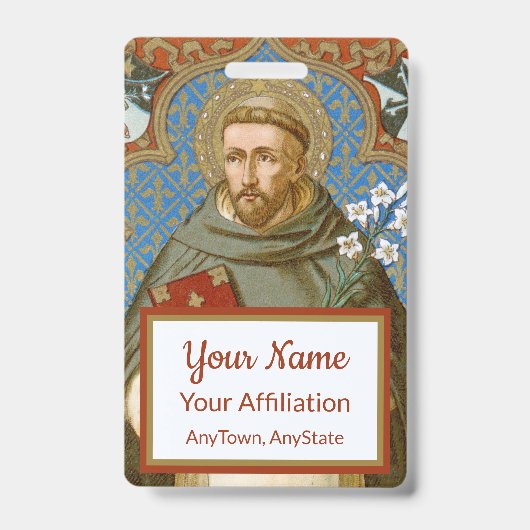 St. Dominic de Guzman (BK 011) Badge (Voorzijde)