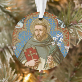 St. Dominic de Guzman (BK 011) Circular Acrylo Ornament