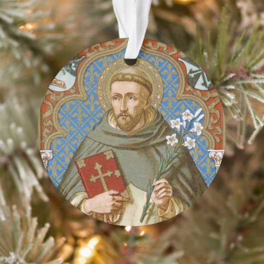 St. Dominic de Guzman (BK 011) Circular Acrylo Ornament (Boom)