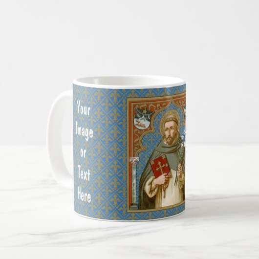 St. Dominic de Guzman (BK 011) Coffee Mok 1a (Voorkant links)