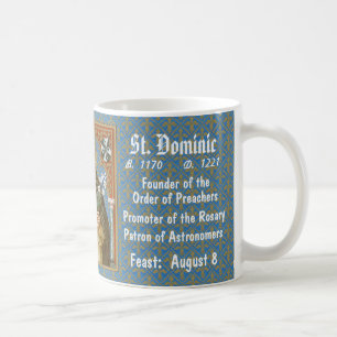 St. Dominic de Guzman (BK 011) koffiemok 1a