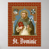 St. Dominic de Guzman (BK 011) Poster (Voorkant)