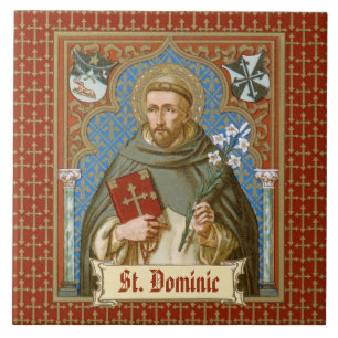St. Dominic de Guzman (BK 011) Tegeltje