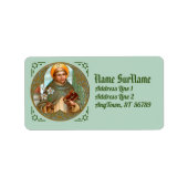 St. Dominic de Guzman (BK 07) Etiket (Voorkant)