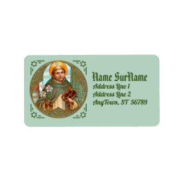 St. Dominic de Guzman (BK 07) Etiket