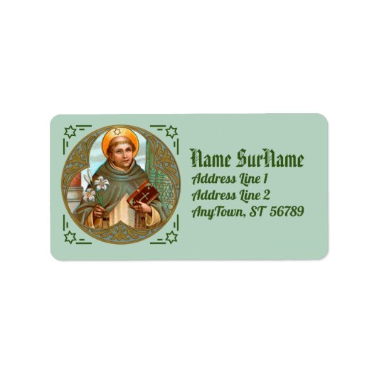 St. Dominic de Guzman (BK 07) Etiket (Voorkant)