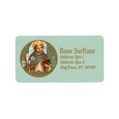 St. Dominic de Guzman (BK 07) Etiket (Voorkant)