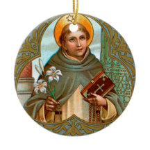 St. Dominic de Guzman (BK 07) Keramisch Ornament