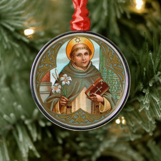 St. Dominic de Guzman (BK 07) Metalen Ornament (Boom)