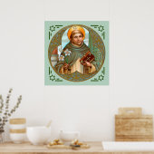 St. Dominic de Guzman (BK 07) Poster (Keuken)