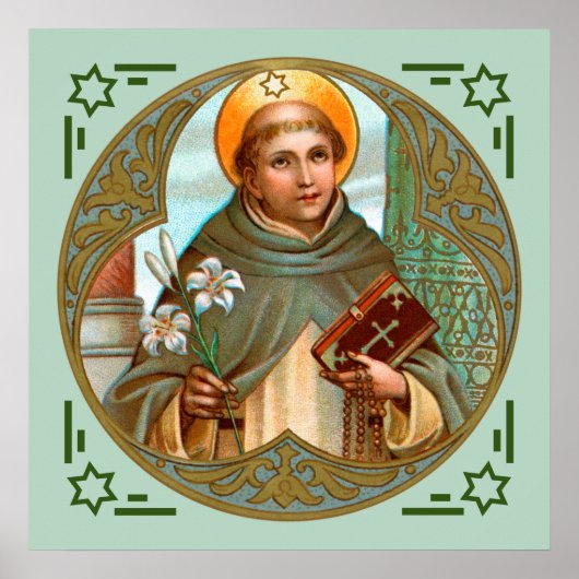 St. Dominic de Guzman (BK 07) Poster (Voorkant)